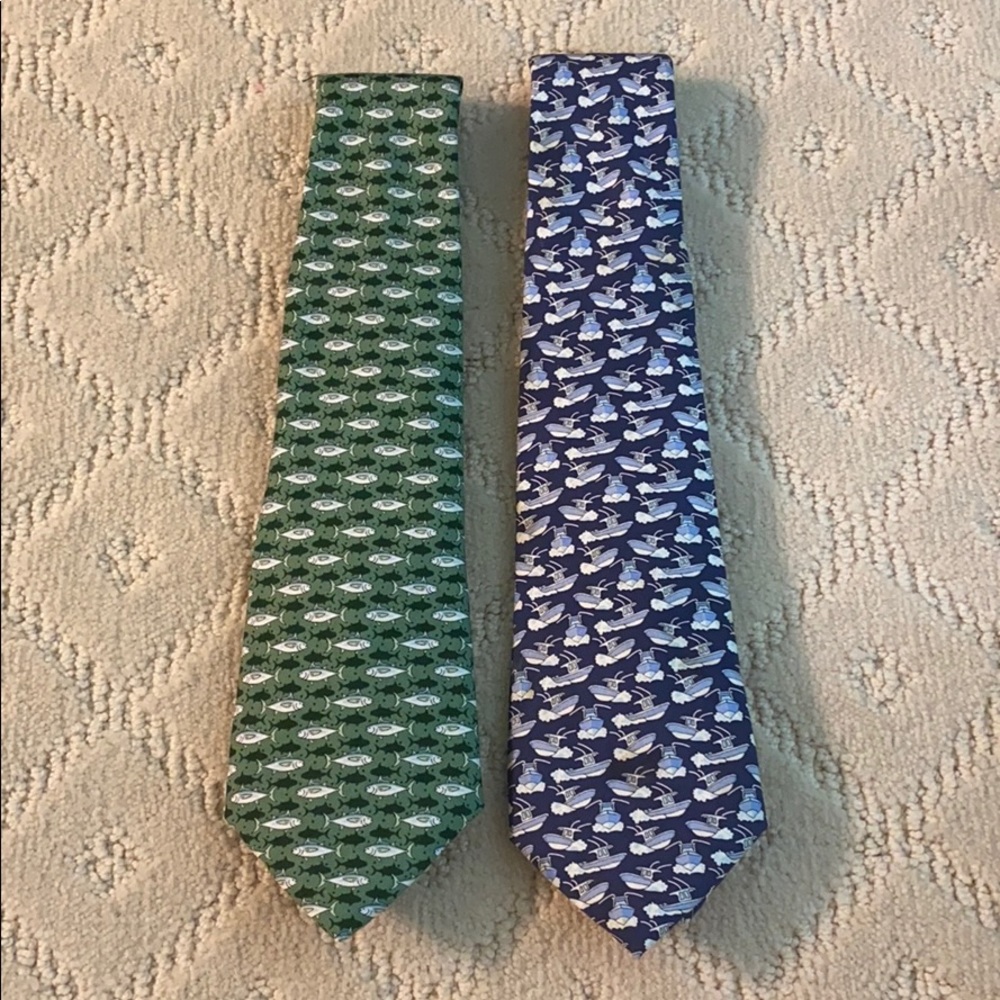 Set of boys vineyard vines ties
